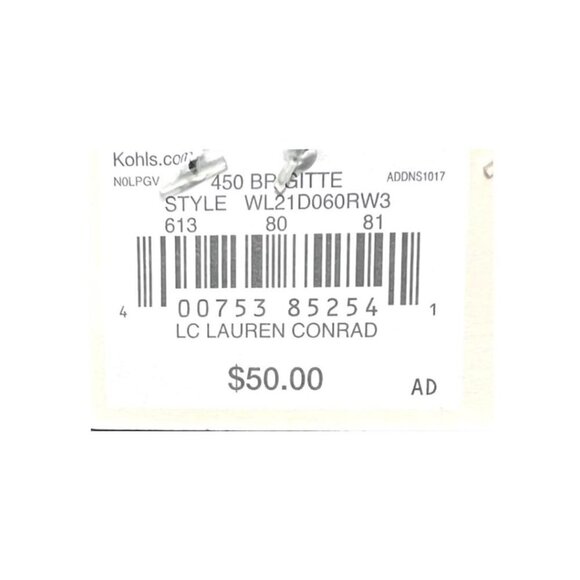 LC Lauren Conrad Womens Mid Rise Light Wash Slim Fit Boyfriend Jeans Sz 12 New - Picture 6 of 9